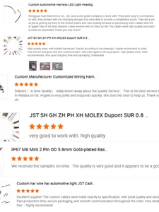 工場カスタムMolexコネクタ カスタムバイクステアリングコネクタハーネス - Product Image 4