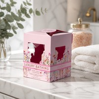 Boîte cadeau personnalisée imprimée, boîte en papier floral, emballage rigide pour bonbons et cadeaux