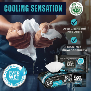 Personalized Daily Use Adults <b>Body</b> Wet Wipes Factory Wholesale Custom Fresh Cool <b>Body</b> Wipes - Product Image 4