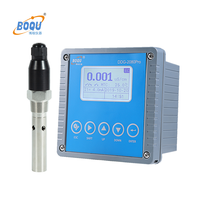 BOQU DDG-2080Pro RS485 Modbus 0.00uS/cm ~ 2000000.00 US/cm compteur de conductivité métallique universel en ligne pour Cip pour eau de chaudière