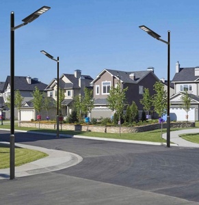 Éclairage public LED solaire tout-en-un avec CRI 95 élevé, garantie de 5 ans, construction en plastique pour routes et jardins - Product Image 6