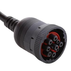 OBD2 femmina a 16 Pin J1939 connettore a 9 Pin ABS/PVC camion cavo diagnostico per auto analizzatore motore strumenti diagnostici 1 anno - Product Image 4