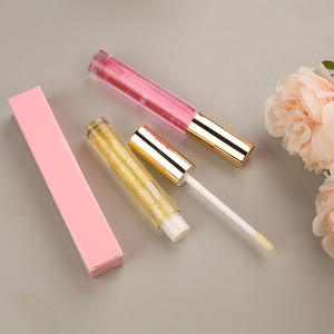 Grand Pinceau 5 Couleurs Fraise Huile pour les Lèvres Changement de Couleur Logo Personnalisé Rose Hydratant Hydratant Fruit Clair Lèvres Plumper Gloss - Product Image 4