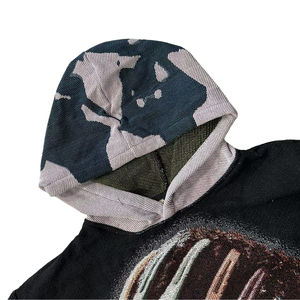 Hip Hop Street Wholesale <strong>Vivid</strong> Pattern Fashion Designs Custom Mens <strong>Clothing</strong> Mens Fashion Hoodies - Product Image 4