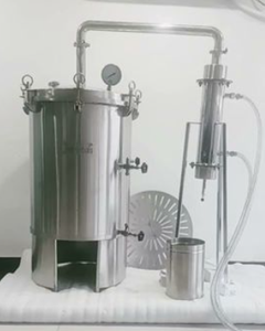 맞춤형 에센셜 오일 증류기-허브/꽃용 50L-1000L 스테인리스 스틸 증기 증류 장비 (실험실 및 상업용) - Product Image 5