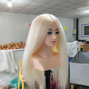 Mannequin de formation en laine pour la coiffure, la coloration et le coiffage, best-seller - Product Image 1