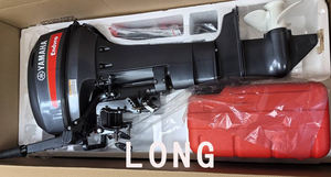 محرك بنزين بحري ثنائي الأشواط 15hp مع عمود طويل وقصير لاستخدام القوارب محرك خارجي - Product Image 2