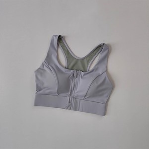 Nuevo <span class=keywords><strong>Sujetador</strong></span> Deportivo con Cierre Frontal para Mujer, Tirantes Fijos, Absorción de Impactos, Copas Moldeadas de Alta Sujeción para Entrenamiento y Fitness - Product Image 3