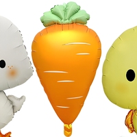Ballon en Mylar en forme de canard de dessin animé, gonflable à l'hélium, pour décoration de fête d'anniversaire, événement pour enfants, vente en gros