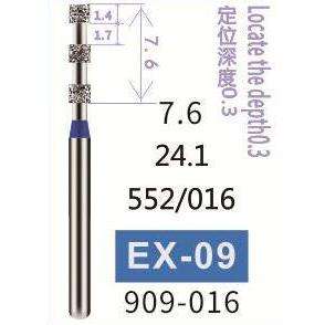 Piezas de Mano Dentales Serie EX, Fresas de Diamante de Alta Velocidad Resistentes al Desgaste para Pulir Dientes, Turbina, Materiales Dentales Transfronterizos - Product Image 4