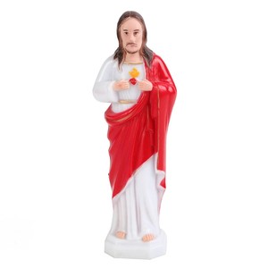 Artesanía de resina personalizada, Estatua de la Virgen María, <span class=keywords><strong>sacerdote</strong></span>, serie religiosa, adorno de resina para interiores - Product Image 1