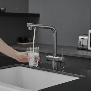 <span class=keywords><strong>Rubinetto</strong></span> da Cucina a 2 Funzioni con Doccetta Estraibile, Miscelatore per <span class=keywords><strong>Acqua</strong></span> Potabile e Purificata, <span class=keywords><strong>Rubinetto</strong></span> per Lavello a 3 Vie - Product Image 6