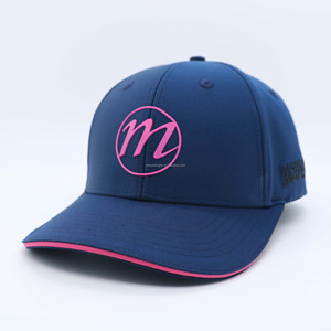Gorras de Béisbol Personalizadas de 5 Paneles con Bordado a Mano, Estilo Deportivo, 100% Poliéster, con Parche de Goma, Unisex - Product Image 2