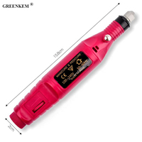 1 ensemble de perceuse à ongles électrique, Machine de manucure, ensemble de perceuse de pédicure, Kit de lime à ongles Portable, Machine de perceuse à ongles professionnelle