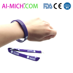 Pulseras de Silicona Promocionales Personalizadas al por Mayor QM, Regalos Publicitarios Económicos para Actividades de Ferias Comerciales - Product Image 6