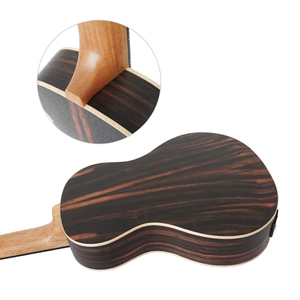 ยูคูเลเล่ไฟฟ้าไร้เฟรต ยี่ห้อ Aiersi รุ่น Java Ebony Body สำหรับคนรักดนตรี - Product Image 5