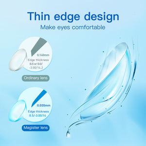 Lentilles de <span class=keywords><strong>contact</strong></span> de prescription claires Lentilles de <span class=keywords><strong>contact</strong></span> pour myopie transparentes Lentilles de <span class=keywords><strong>contact</strong></span> de puissance pour myopes - Product Image 2