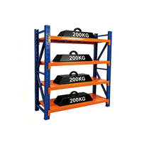 Système de rayonnage sélectif industriel robuste pour palettes, capacité élevée, construction en acier, résistant à la corrosion, pour entrepôt