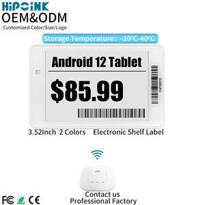 Hipoink 3.52 inch demo <span class=keywords><strong>Kit</strong></span> <span class=keywords><strong>2</strong></span> 3 4 màu <span class=keywords><strong>E</strong></span>-<span class=keywords><strong>ink</strong></span> kỹ thuật số giá tag bán buôn ESL hệ thống điện tử nhãn kệ cho EAS hệ thống - Product Image 2