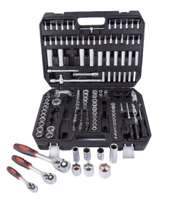 High Qulity171pcs Socket Wrench Hard Case Socket Tool Set Car Repair Spanner Tool Kit Socket Ratchet Set Hand Tool Kit