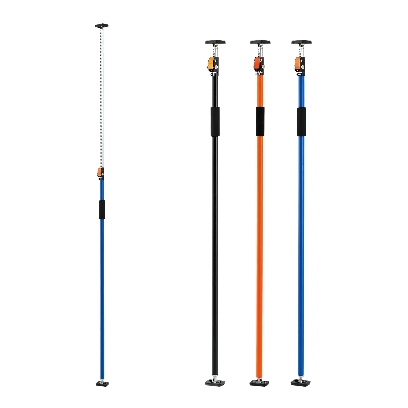 Bouw Extension Pole/Quick Ondersteuning Staaf Voor Stof Passen Highth 160-290Cm Stof Barrière Systeem Pole