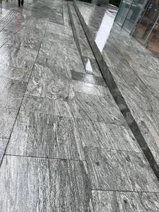 Encimera de Granito Blanco <span class=keywords><strong>Imperial</strong></span> de Diseño Moderno, Losas Grandes Pulimentadas, Cortadas a Medida, con Garantía de por Vida, Borde Flameado - Product Image 6