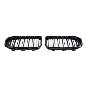 Grille de remplacement double ligne BMW F20 en ABS pour pare-chocs avant Série 1 2012-2019 - Product Image 5