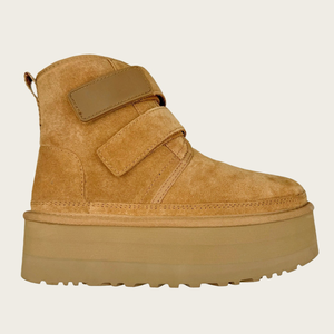 Bottes de neige classiques en cuir de luxe de haute qualité UGGss, hauteur genou, résistantes au froid extrême, pour l'extérieur, style décontracté - Product Image 6