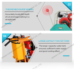 Prix usine 300-500mm essence diesel asphalte béton <span class=keywords><strong>Cutter</strong></span> route découpeuse - Product Image 5