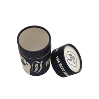 Tube de rouge à lèvres de luxe rose en carton kraft biodégradable, rechargeable, avec design de marque personnalisé, emballage en tube de papier pour cosmétiques
