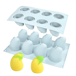 <span class=keywords><strong>Molde</strong></span> de Silicona 3D con Forma de Mango para Pastel, Pudín de Frutas, Helado, Repostería, Mousse, <span class=keywords><strong>Molde</strong></span> Gigante de Mango - Product Image 1