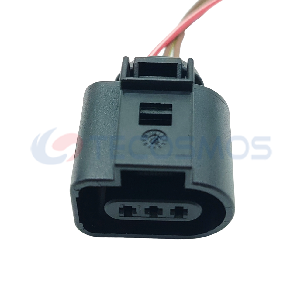 Auto Parts High Quality Automotive Waterproof Wire Harness Connector for VW 3-Pin Female 1J0973723