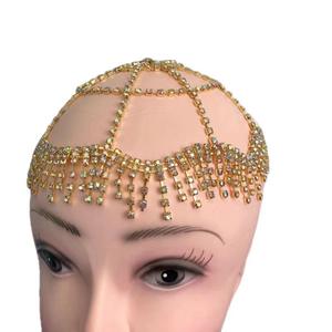 إكسسوارات شعر نسائية فاخرة من حجر الراين بتصميم عصري لحفلات الزفاف وأعياد الميلاد - Product Image 4