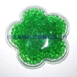 Compresa de Gel Reutilizable Yiwei YS-LR, Compresa Fría y Caliente, Tela de Nailon y PVC, Perlas Redondas Verdes - Product Image 4
