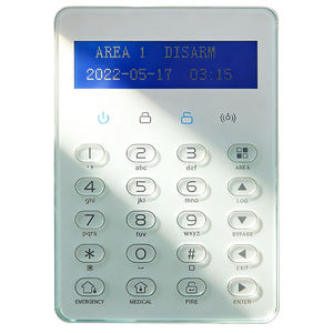 <span class=keywords><strong>Clavier</strong></span> d'<span class=keywords><strong>alarme</strong></span> <span class=keywords><strong>filaire</strong></span> pour système d'<span class=keywords><strong>alarme</strong></span> anti-intrusion, <span class=keywords><strong>clavier</strong></span> tactile, multi-partitions, armement/désarmement, contrôle de maintien pour les systèmes de sécurité - Product Image 1