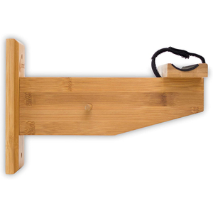 Porte-vélo mural en bambou Porte-vélo en bois pratique Supports de vélo de haute qualité - Product Image 5