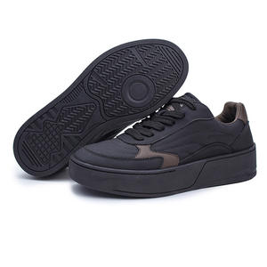 Мужские повседневные туфли на шнуровке из высококачественных материалов с толстой подошвой для спорта и отдыха - Product Image 5