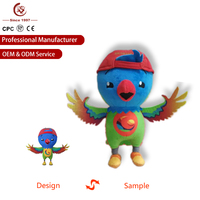 Fabricant OEM – Figurine d'oiseau en peluche personnalisée, poupée anime 10-30 cm, jouet aigle en peluche super doux, conception personnalisée, peluche super douce