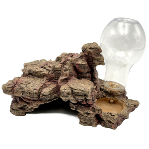 Bol à eau automatique Reptile Gecko Lézard Hideaway Caves Reptiles Bol à vaisselle - Product Image 1