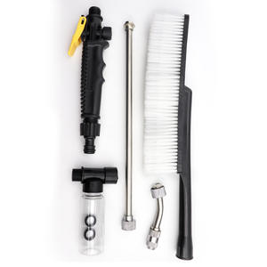 Kit de Herramientas de Lavado, Pistola de Agua de Alta Presión con Flujo Ajustable, para Lavado de Autos y Riego de Jardines, Juego de Plástico - Product Image 4