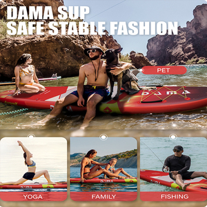 Planche à pagaie <span class=keywords><strong>gonflable</strong></span> familiale DAMA pour importateurs et grossistes, avec pont stable de 34 <span class=keywords><strong>pouces</strong></span> de large, pour les magasins de sports de plein air et les plateformes e-commerce - Product Image 6