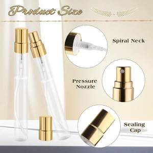 Packaging Empty Perfume Vial <b>Bottle</b> Spray Refillable Perfume Sample Atomizer Tester <b>Bottle</b> <b>Clear</b> <b>Travel</b> Cosmetic <b>Bottle</b> - Product Image 3