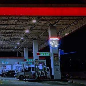 Enseigne néon murale Route 95 <span class=keywords><strong>pour</strong></span> garage, éclairage LED <span class=keywords><strong>pour</strong></span> man cave, atelier automobile, salle de jeux, bar, décoration - Product Image 5