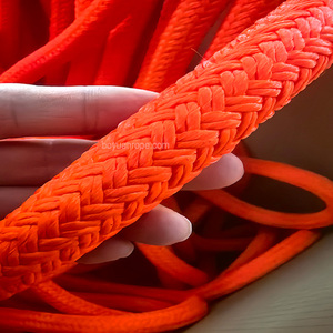 Cordage d'amarrage haute résistance Boyuan Marine, 10 mm, <span class=keywords><strong>12</strong></span> brins, simple tressage, UHMWPE HMPE, pour treuil d'ancrage et de sauvetage, ISO 10325 - Product Image 3