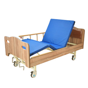 เตียงไฟฟ้าปรับระดับได้สำหรับผู้สูงอายุ ยี่ห้อ Li Rong รุ่น Wooden ใช้งานในบ้าน ปรับด้วยมือ  ใช้งานได้หลากหลาย เหมาะสำหรับผู้สูงวัย - Product Image 3