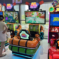 Simulateur de rafting, jeu d'arcade à monnayeur, machine de jeu de simulation de dérive rapide sur rivière pour centre de jeux et FEC