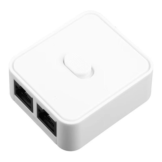 Gigabit network switcher RJ45 No-power 2 in 1 out Network cable sharer Passive internal and external network switch at will