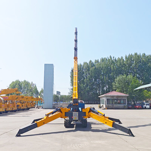 3/5/<span class=keywords><strong>8</strong></span>/10 tonnes Crawler Spider <span class=keywords><strong>Crane</strong></span> Hydraulique Boom Lift Fly <span class=keywords><strong>Jib</strong></span> Télescopique Petite Grue Araignée Prix Usine - Product Image 3