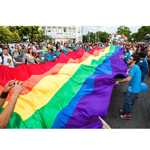 Tongjie tùy chỉnh hiển thị lớn thế giới cờ lớn biểu ngữ đám đông Cờ biểu ngữ cho các sự kiện thể thao - Product Image 3