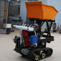 Weekeep — mini-chenille transporteur en caoutchouc à chargement automatique, camion de 500kg, 800kg, 1000kg, 1ton-8ton avec levage et grue à vendre